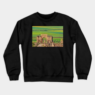 Volubilis Arch & Countryside. Crewneck Sweatshirt